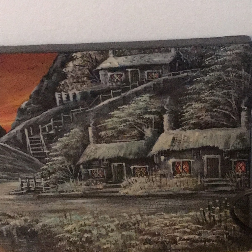 Beautiful small Oil Painting by Octavia Thompson 1977 UK artist museum quality!